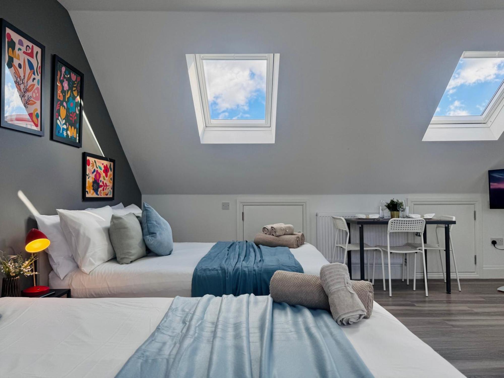 Bright Studio Loft 30Min To Central London Eksteriør bilde