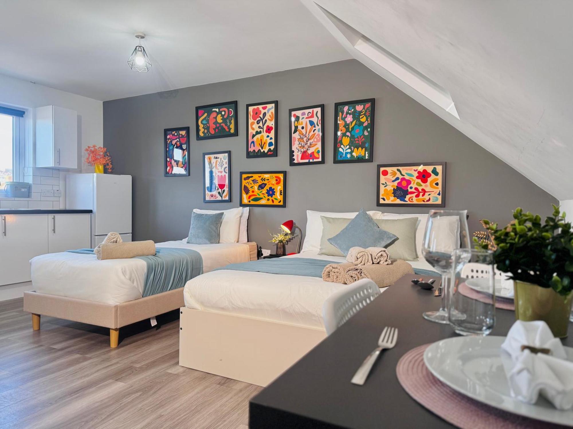 Bright Studio Loft 30Min To Central London Eksteriør bilde