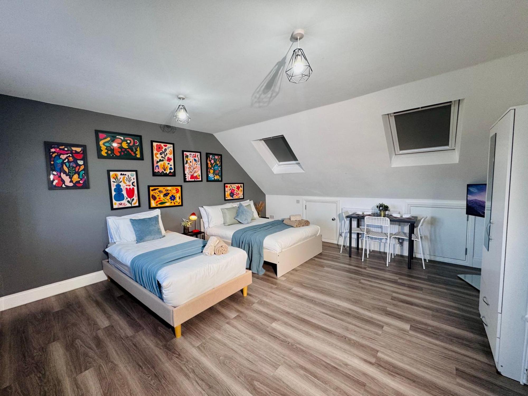 Bright Studio Loft 30Min To Central London Eksteriør bilde