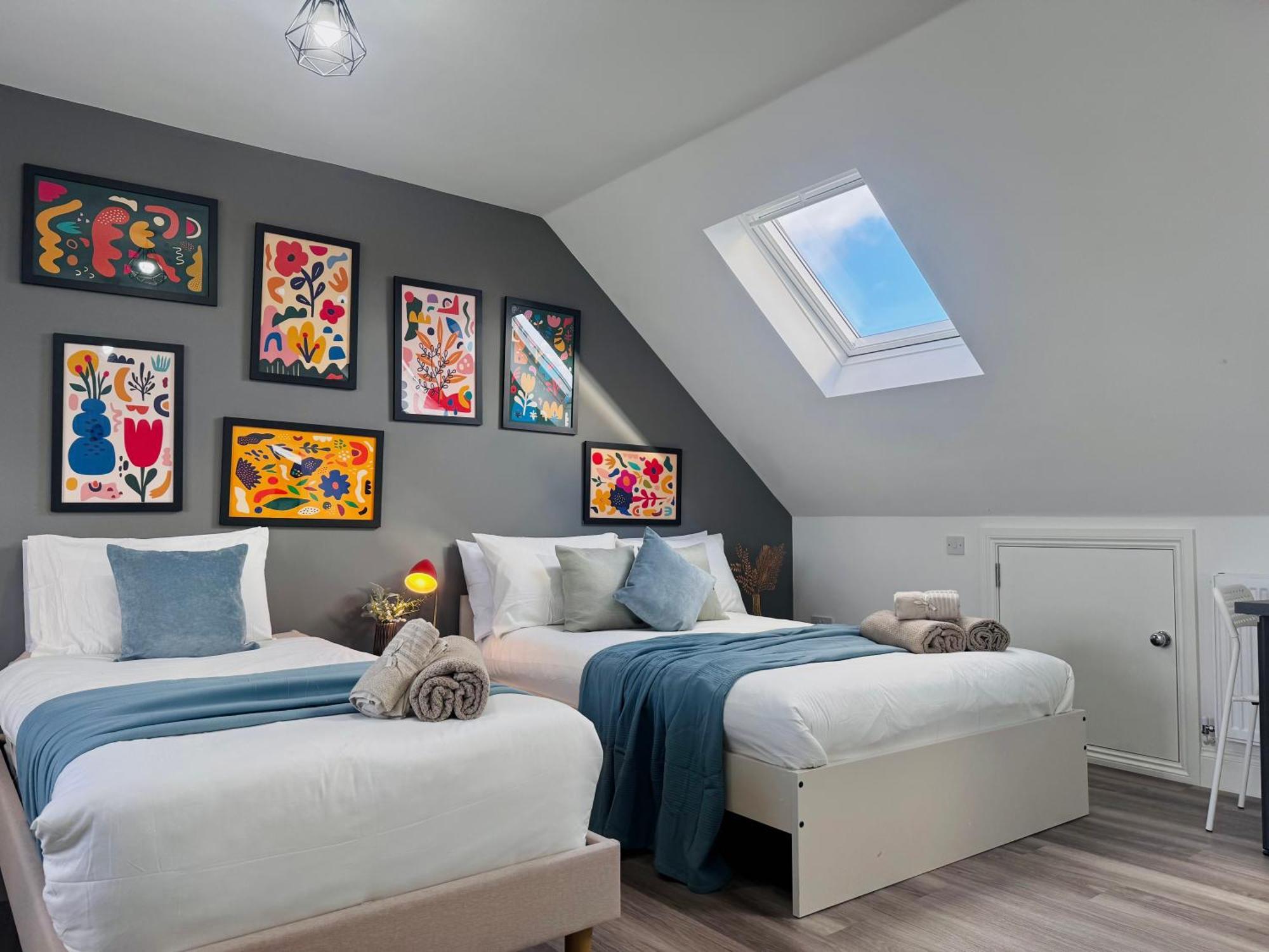 Bright Studio Loft 30Min To Central London Eksteriør bilde